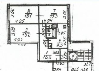 3-ком. квартира на продажу, 75.1 м2, Санкт-Петербург, Пловдивская улица, 2, Пловдивская улица