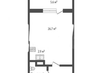 Продается квартира студия, 38.5 м2, Орехово-Зуево, Центральный бульвар, 12, ЖК Бриз