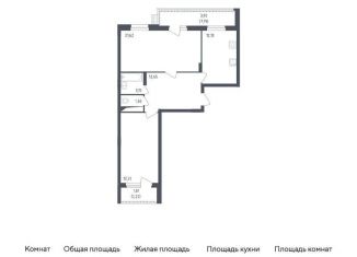 Продаю 2-комнатную квартиру, 75 м2, посёлок Жилино-1, жилой комплекс Егорово Парк, к4
