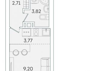 Продаю квартиру студию, 19.5 м2, Мурино, ЖК Лампо, улица Шувалова, 24Д