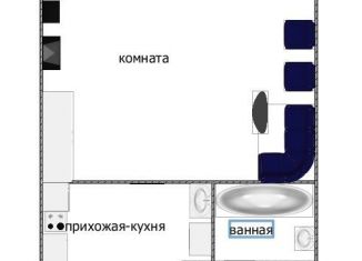 Однокомнатная квартира на продажу, 18.7 м2, Ульяновск, улица Стасова, 28