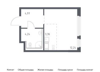 Продается квартира студия, 24.8 м2, Санкт-Петербург