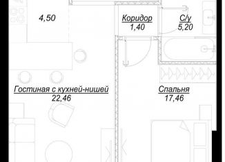 Продается 2-комнатная квартира, 54.9 м2, Москва, ЗАО, 1-й Сетуньский проезд, вл8