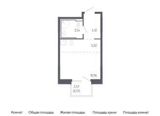 Продажа квартиры студии, 24.4 м2, Владивосток