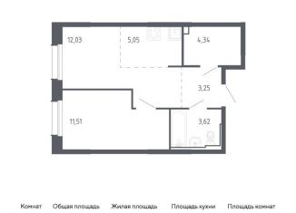 Продажа 1-ком. квартиры, 39.8 м2, Владивосток