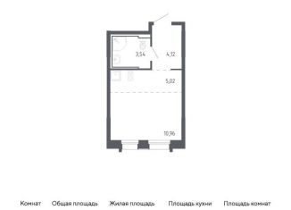 Квартира на продажу студия, 23.6 м2, Приморский край