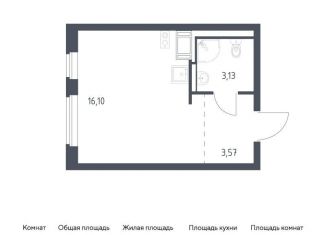 Квартира на продажу студия, 22.8 м2, Ленинградская область