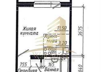 Квартира на продажу студия, 21.6 м2, Новосибирск, улица Виктора Уса, 11/1