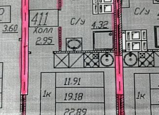Продаю квартиру студию, 22.9 м2, Самара