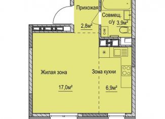 Продаю квартиру студию, 30.6 м2, Ижевск, жилой район Буммаш