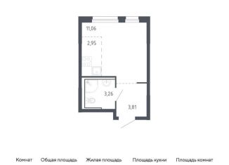 Продается квартира студия, 21.1 м2, Тюмень, Ленинский округ