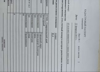 Помещение свободного назначения на продажу, 82.4 м2, Ессентуки, улица Орджоникидзе, 84к1