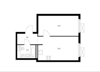 Продается 1-ком. квартира, 41.5 м2, Москва, метро Коломенская