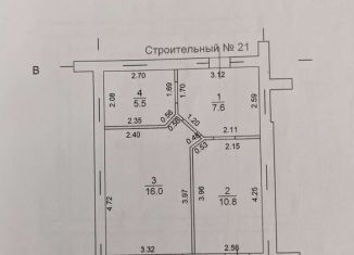 Продаю 1-ком. квартиру, 40 м2, посёлок городского типа Усть-Кинельский, Спортивная улица, 12Дс2