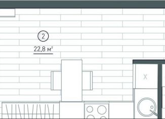 Квартира на продажу студия, 26.3 м2, Москва, улица Академика Королёва, вл13, Останкинский район