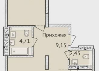 Продается двухкомнатная квартира, 76.7 м2, Новосибирск, улица Дуси Ковальчук, 248/1, метро Гагаринская
