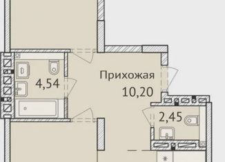 Продам 2-комнатную квартиру, 77.5 м2, Новосибирская область, улица Дуси Ковальчук, 248/1