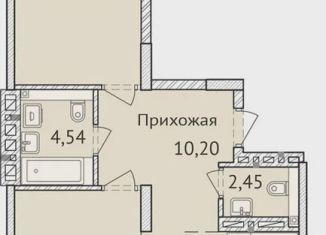 Продаю 2-комнатную квартиру, 78.3 м2, Новосибирск, улица Дуси Ковальчук, 248/1, Заельцовский район
