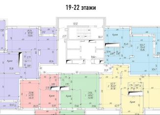 3-комнатная квартира на продажу, 112.6 м2, Иваново, Зелёная улица, 25, ЖК Высотка на Зелёной