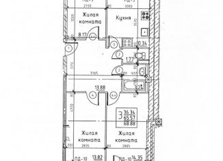 Продаю трехкомнатную квартиру, 72.2 м2, Пермский край, улица Старцева, 143