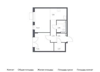 1-ком. квартира на продажу, 47 м2, Москва