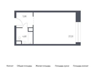 Продается квартира студия, 36.8 м2, Москва, Стремянный переулок, 2, ЦАО
