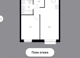 Сдается однокомнатная квартира, 37.6 м2, Москва, метро Авиамоторная, Красноказарменная улица, 15к2