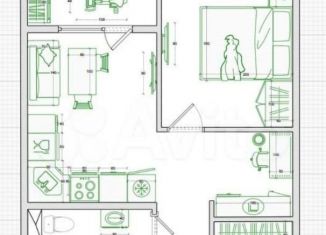 Продаю 1-комнатную квартиру, 33.7 м2, Кудрово, проспект Строителей, ЖК Айди Кудрово 3