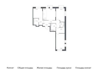 Продаю 3-комнатную квартиру, 93.4 м2, Санкт-Петербург