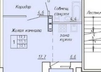 Продаю однокомнатную квартиру, 37.1 м2, Абакан, улица Ленинского Комсомола, 77