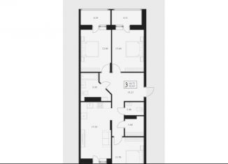 Продажа 3-комнатной квартиры, 88.7 м2, Брянская область
