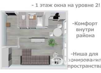 Продаю однокомнатную квартиру, 30.4 м2, Иркутская область, улица Обручева, 33