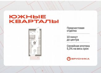 Продам квартиру студию, 24.2 м2, Екатеринбург, Ленинский район