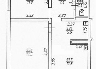 Сдаю в аренду офис, 89 м2, Краснодар, улица имени Николая Семеновича Котлярова, 21, микрорайон Московский