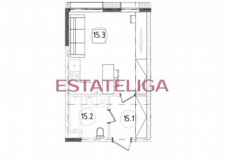 Продаю квартиру студию, 28 м2, Москва, жилой комплекс Зорге 9, 9Ак7, Хорошевский район
