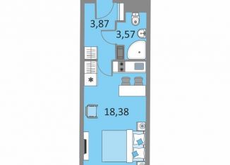 Квартира на продажу студия, 26.4 м2, Санкт-Петербург, Невский район, Варфоломеевская улица, 6