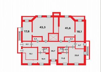 Помещение свободного назначения на продажу, 237.5 м2, Пушкин, Кедринская улица, 8