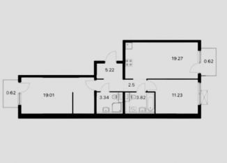 Продаю двухкомнатную квартиру, 65.6 м2, городской посёлок Новоселье, Невская улица, 15к1