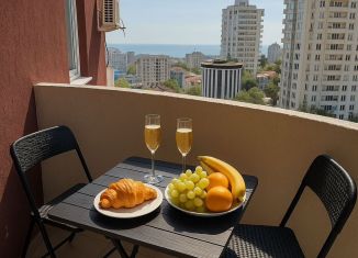 Сдается квартира студия, 38 м2, Сочи, Виноградная улица, 22/1Б, микрорайон Новый Сочи