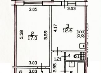 Продажа 1-комнатной квартиры, 42.1 м2, Санкт-Петербург, Серебристый бульвар, 29к2, муниципальный округ Комендантский Аэродром