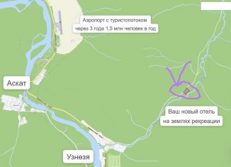 Продаю участок, 180 сот., Узнезинское сельское поселение