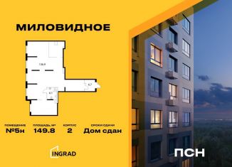 Продаю помещение свободного назначения, 149.8 м2, посёлок Развилка, посёлок Развилка, 52к2