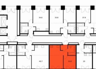 Продажа 1-ком. квартиры, 33.5 м2, Санкт-Петербург, набережная Обводного канала, 169, муниципальный округ Измайловское
