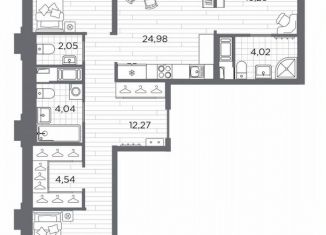 Продается 3-комнатная квартира, 96.6 м2, Санкт-Петербург, метро Приморская