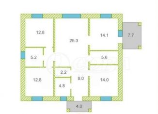 Продам дом, 113 м2, деревня Ушакова, Молодёжная улица