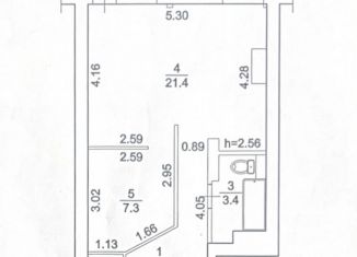 Продажа 1-комнатной квартиры, 41 м2, Томск, Большая Подгорная улица, 87блок5, ЖК Большая Подгорная