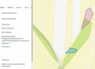 Продаю участок, 50 сот., село Доброе