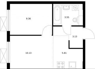 Продается 1-комнатная квартира, 32 м2, деревня Новое Девяткино, ЖК Заречный Парк, жилой комплекс Заречный Парк, 7.2