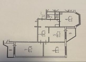Продам 3-ком. квартиру, 75 м2, Котельники, микрорайон Южный, 5Б