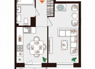 Продается однокомнатная квартира, 34.9 м2, Сестрорецк